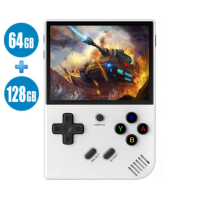 Портативна Ігрова Ретро Консоль - Anbernic RG35XX Plus - H700 quad core WIFI 64GB + 128GB Пам'ять 5000 Ігор 3300мАг Колір Білий